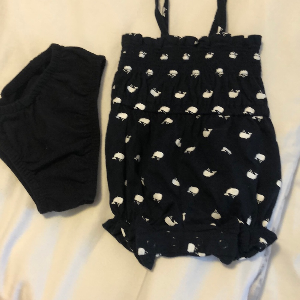 Really cute Wale pattern romper